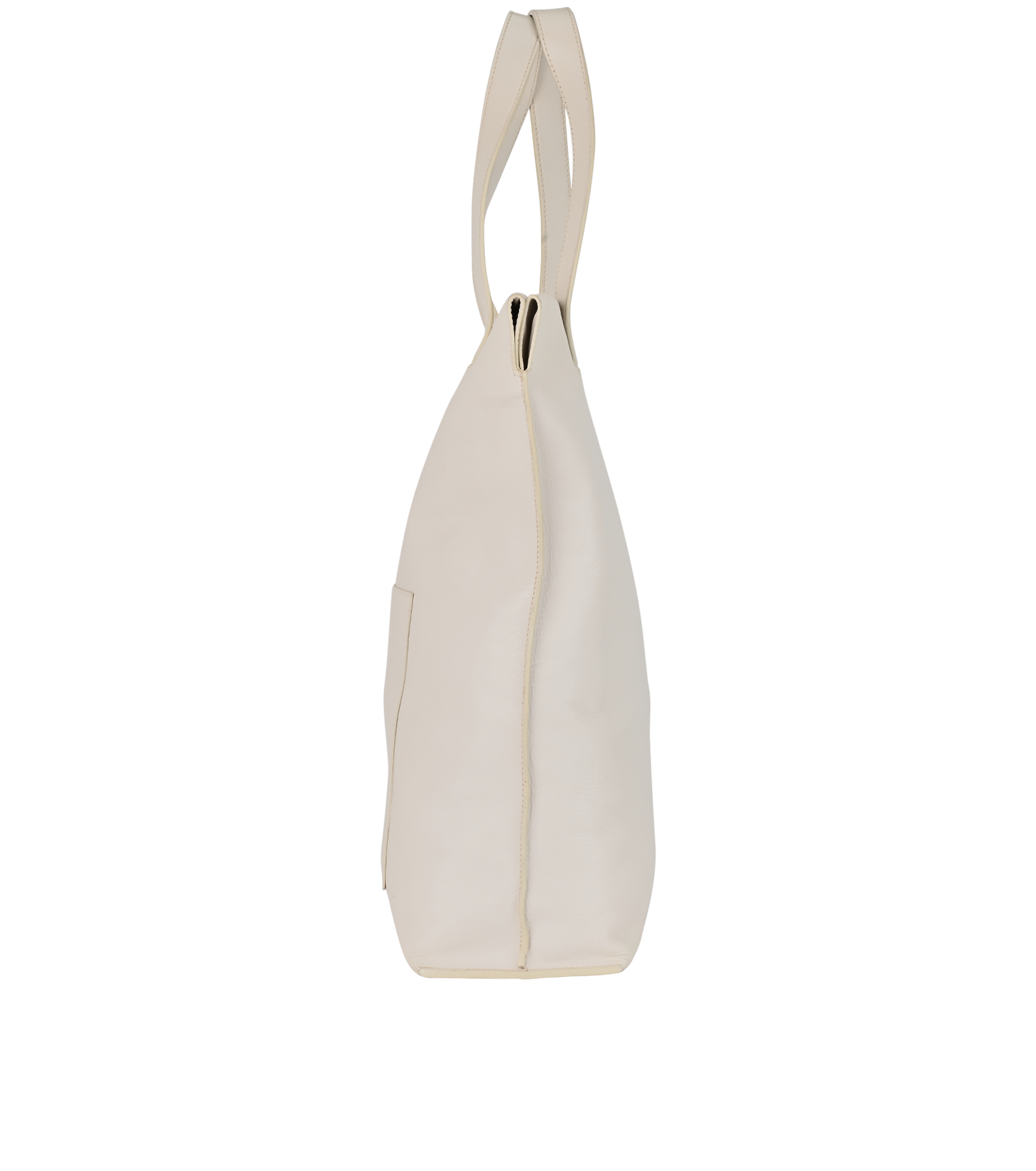 Anagram Shopper Tote, &pound;520, Handbags, White, Leather, Bottom view